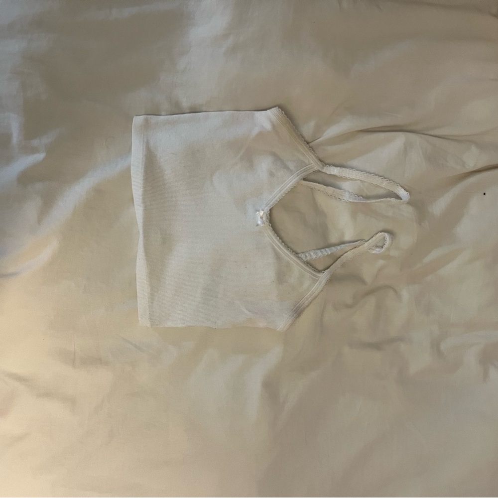 Aritzia White Tank Top